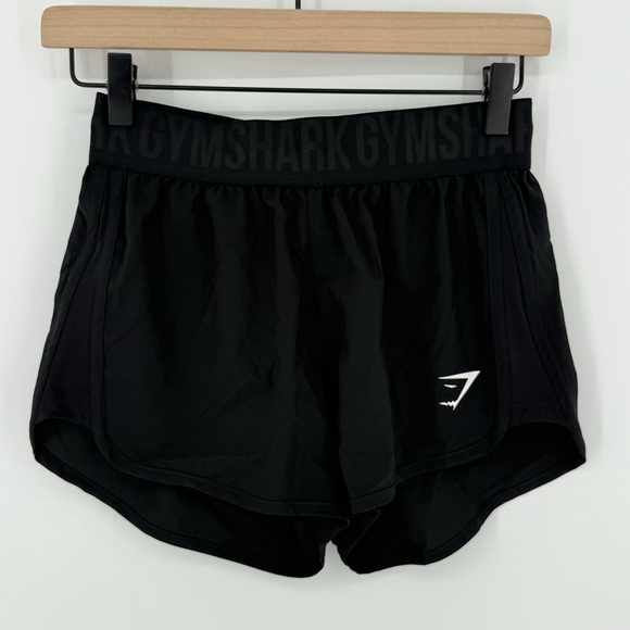 Gymshark Flex Midnight Rise Black Shorts Size XS - Picture 1 of 6
